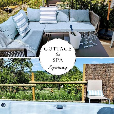 Le Cemarose: Spa, Jardin, Terrasse Et Jolie Vue Au Coeur D'إيبيرني المظهر الخارجي الصورة